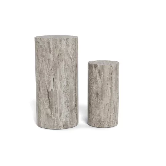 Podwójny piedestał ZENIT fi 34 szary marmur - Zdjęcie 4