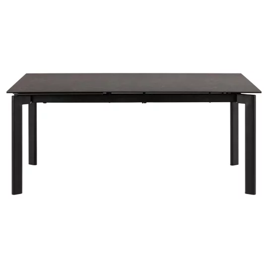 Stół prostokątny rozkładany IRIS 180/240x90 czarny - Zdjęcie 2