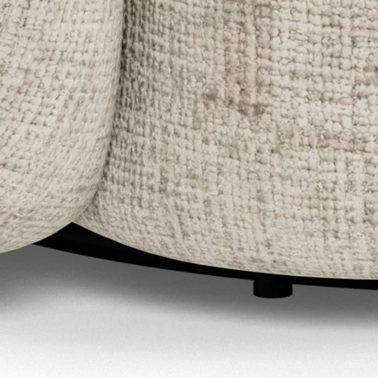 Fotel tapicerowany BLANES beżowy - Zdjęcie 8