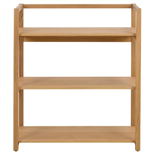 Regał z trzema półkami PIGALE 80x40 drewniany - Zdjęcie 2