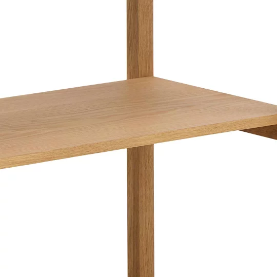 Regał z trzema półkami PIGALE 80x40 drewniany - Zdjęcie 5