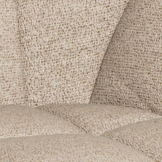 Krzesło tapicerowane VENICE beżowe - beżowe nogi - Zdjęcie 7