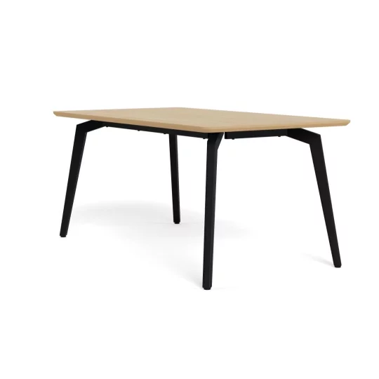 Stół prostokątny BARIO 160x90 drewniany - Zdjęcie 4