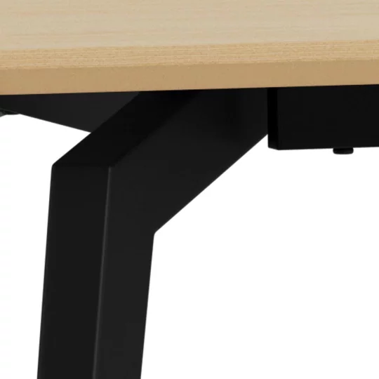 Stół prostokątny BARIO 160x90 drewniany - Zdjęcie 6