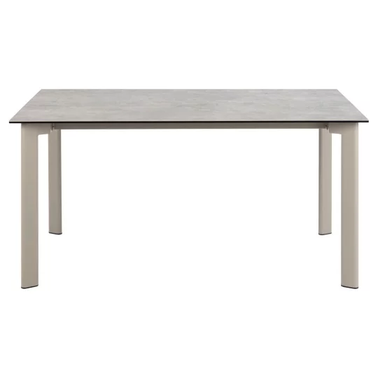 Stół prostokątny IRIS 160x90 szary - Zdjęcie 2