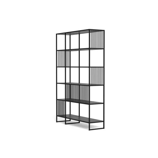 Regał RAYO 120x35 czarny - Zdjęcie 5