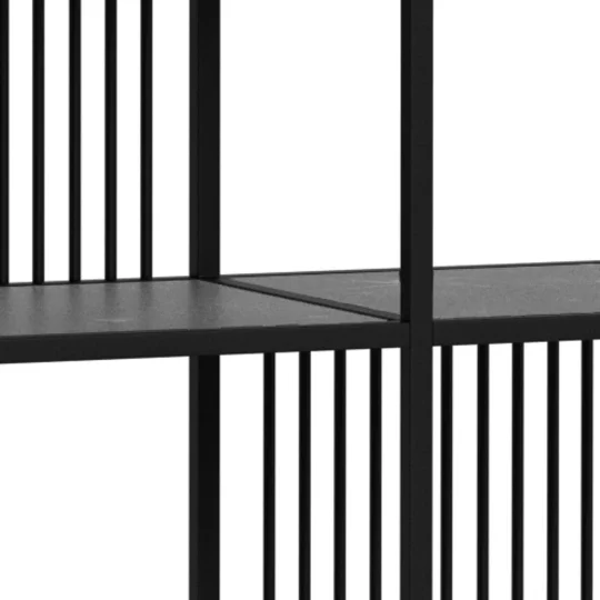 Regał RAYO 120x35 czarny - Zdjęcie 7