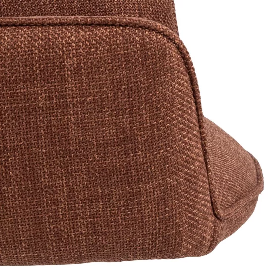 Krzesło tapicerowane VERMONT brązowe - Zdjęcie 7