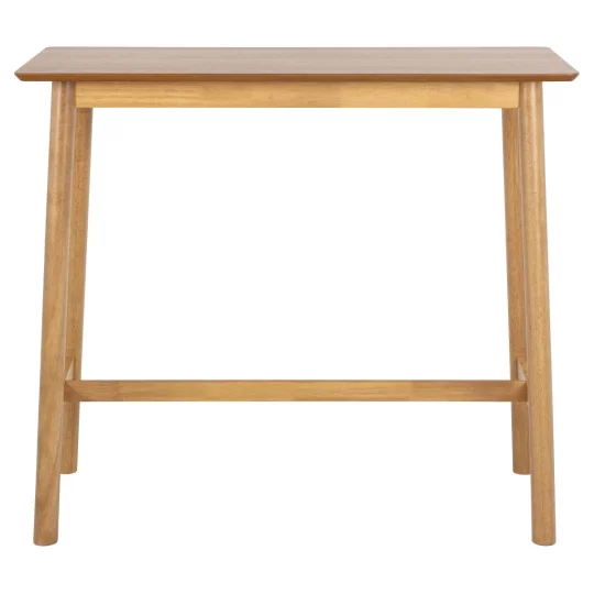 Stół barowy prostokątny KAMI 120x60 drewniany - Zdjęcie 2