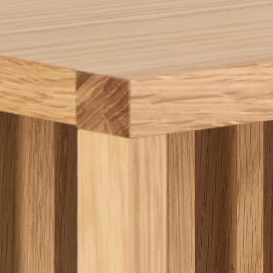 Półka ścienna IVER 67x31 drewniana - Zdjęcie 5