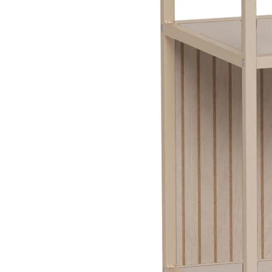 Regał ZAKARIA 77x35 beżowy - Zdjęcie 6