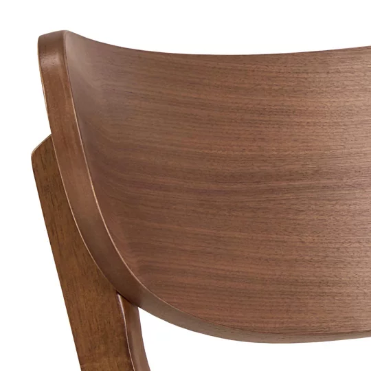 Krzesło drewniane SOREN orzech - Zdjęcie 6