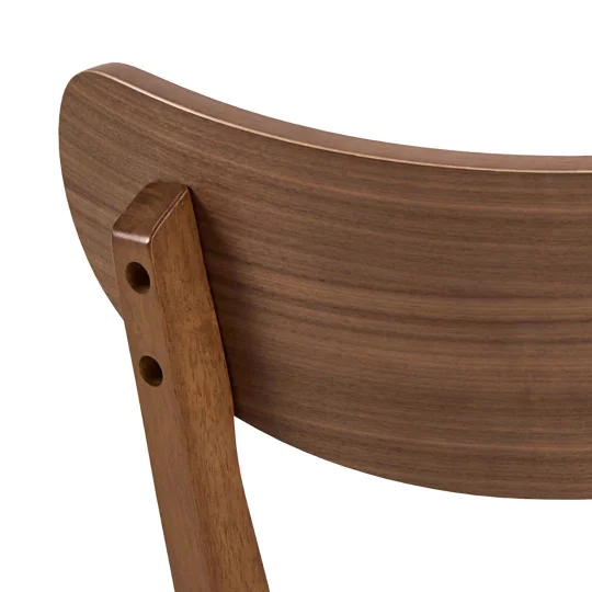 Krzesło drewniane SOREN orzech - Zdjęcie 7
