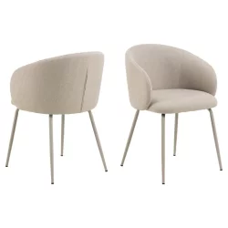 Eleanor dining chair with armrest