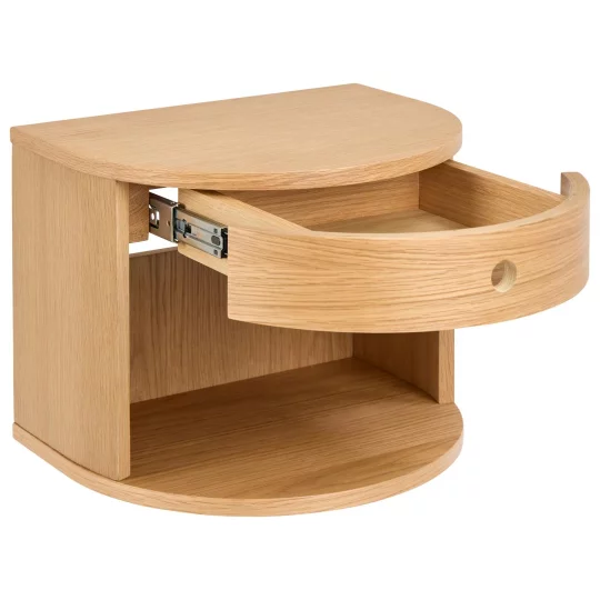 Stolik nocny DROVE drewniany - Zdjęcie 3