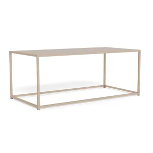 Stolik kawowy ZAKARIA 100x50 beżowy