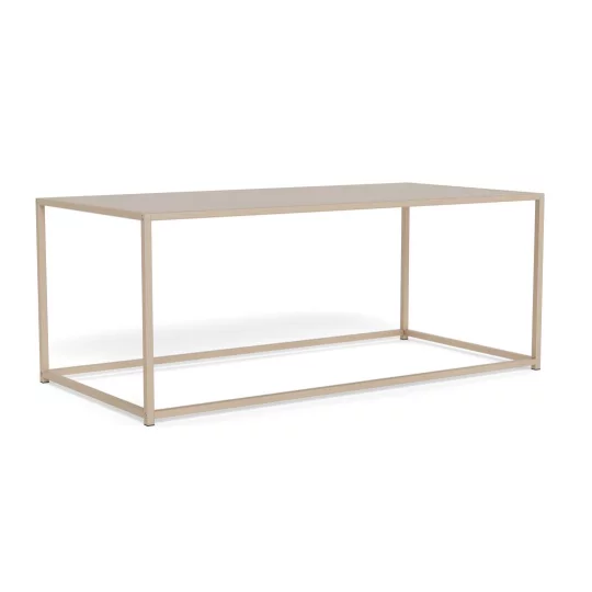 Stolik kawowy ZAKARIA 100x50 beżowy