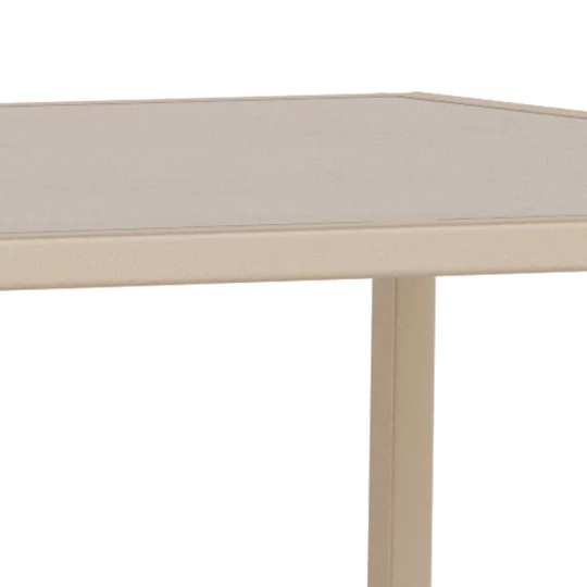 Stolik kawowy ZAKARIA 100x50 beżowy - Zdjęcie 7