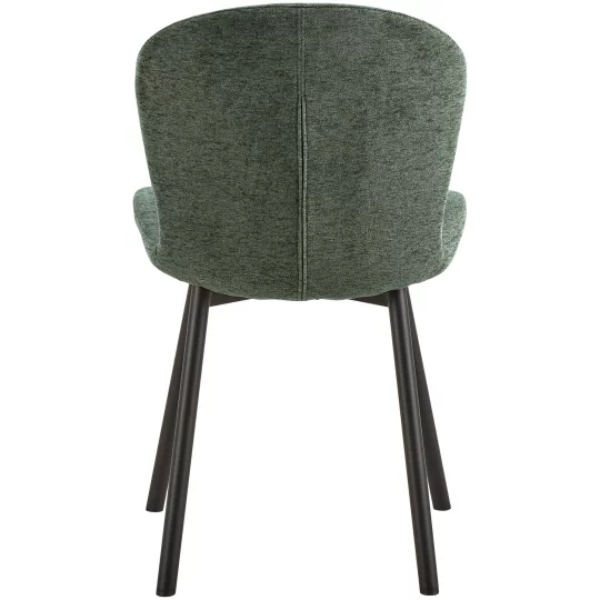 Krzesło tapicerowane SANTOS zielone - Zdjęcie 4