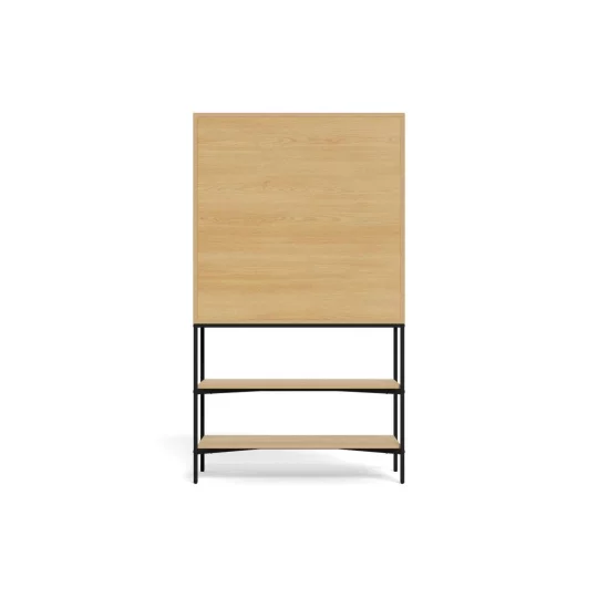 Gablota RIVENA 80x40 jasne drewno - Zdjęcie 6