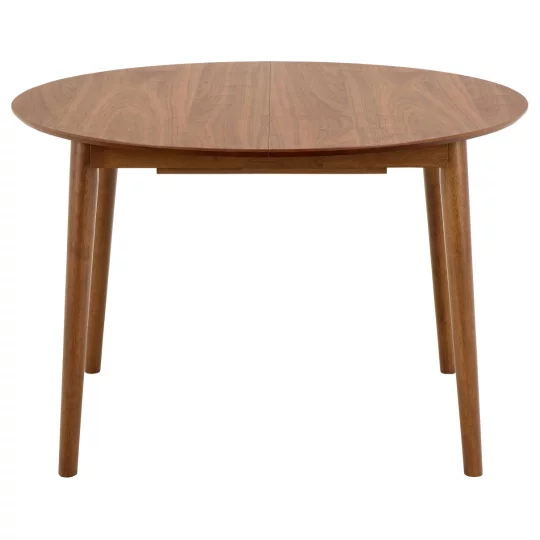 Stół okrągły rozkładany BARNABE fi 115/154 orzech - Zdjęcie 2
