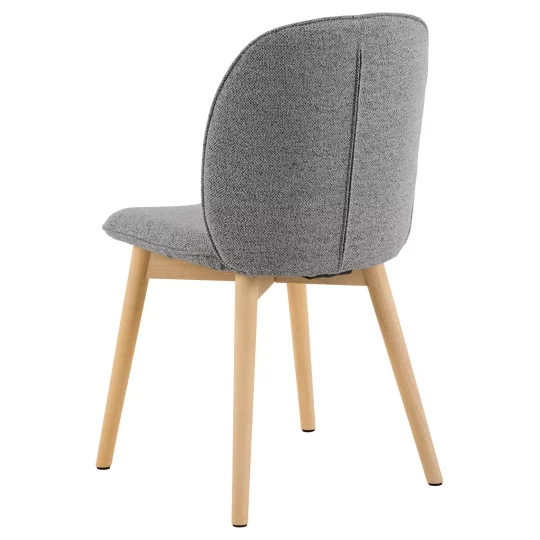 Krzesło tapicerowane RIZO szare - Zdjęcie 2