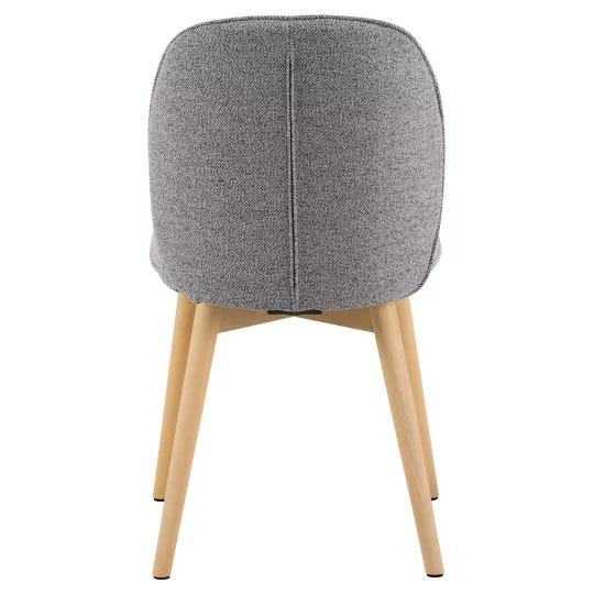 Krzesło tapicerowane RIZO szare - Zdjęcie 4