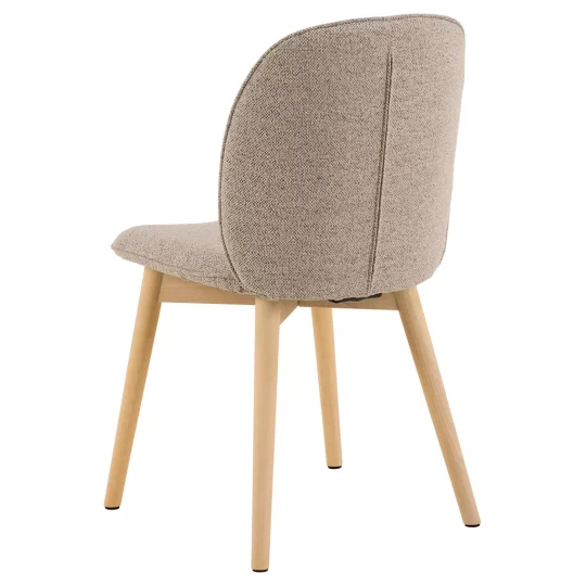 Krzesło tapicerowane RIZO beżowe - Zdjęcie 2