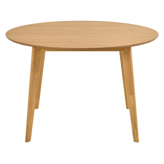 Stół okrągły SOREN fi 120 drewniany - Zdjęcie 2