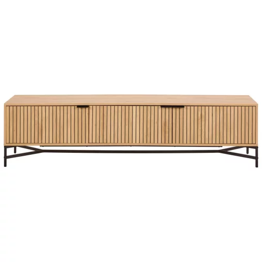 Szafka RTV RIVENA 176.4x40 drewniana - Zdjęcie 2