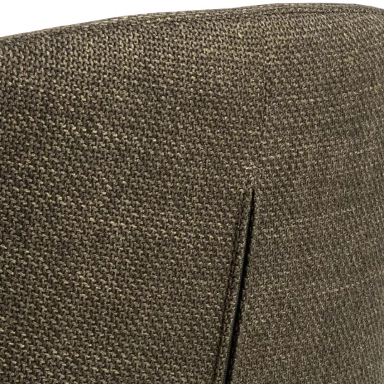 Krzesło tapicerowane ZANE ciemnozielone - Zdjęcie 6