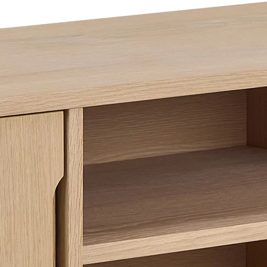 Szafka RTV NOEMI 160x40 drewniana - Zdjęcie 6