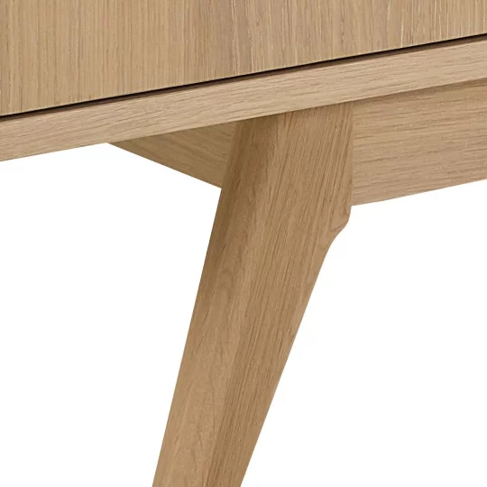 Szafka RTV NOEMI 160x40 drewniana - Zdjęcie 7