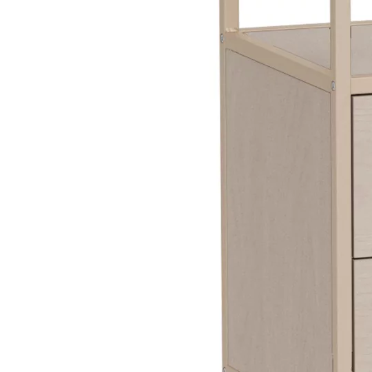 Regał z szufladami ZAKARIA 77x35 beżowy - Zdjęcie 6