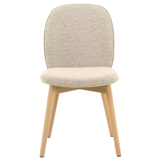 Krzesło tapicerowane RIZO ecru - Zdjęcie 2