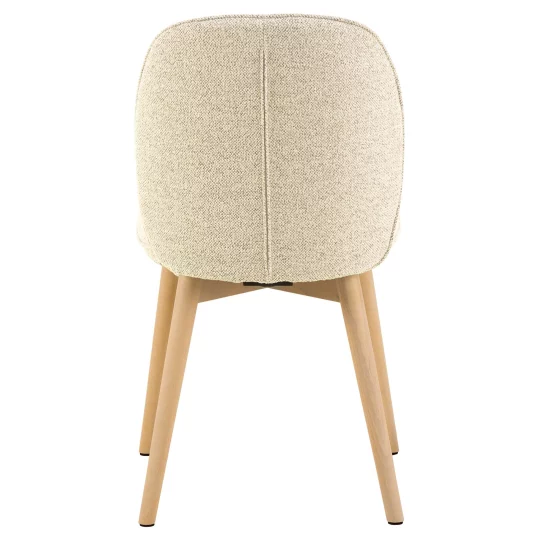 Krzesło tapicerowane RIZO ecru - Zdjęcie 3