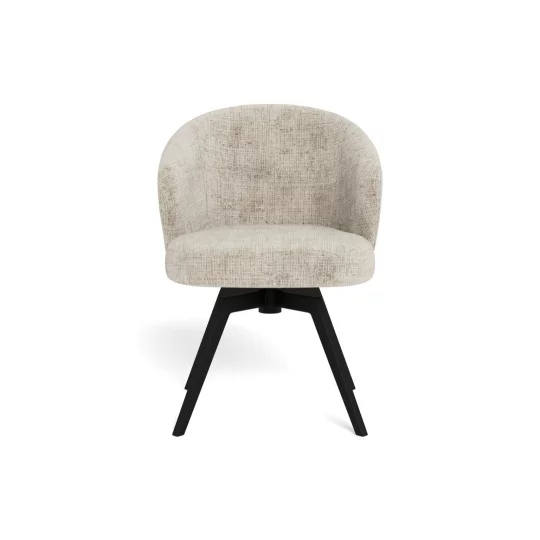 Krzesło tapicerowane DINO ecru - Zdjęcie 2