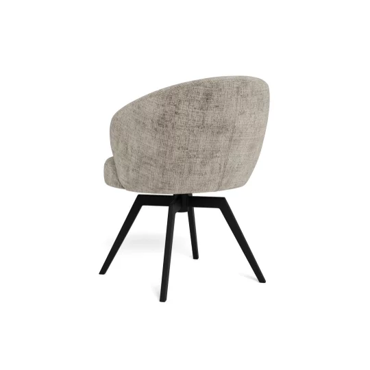 Krzesło tapicerowane DINO szarobeżowe - Zdjęcie 3