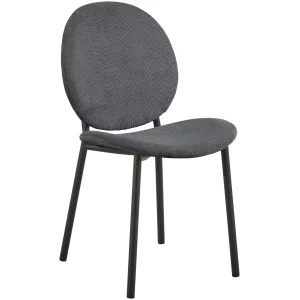 Krzesło tapicerowane DOVER szare