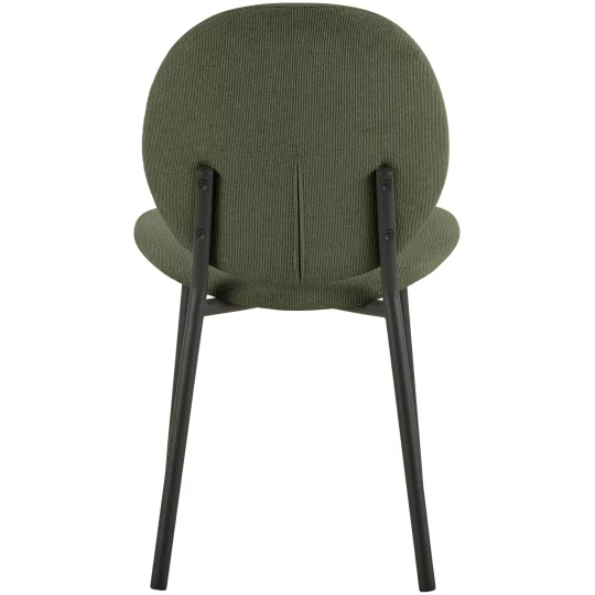 Krzesło tapicerowane DOVER zielone - Zdjęcie 3