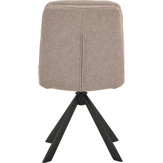 Krzesło tapicerowane BRUNO beżowe - Zdjęcie 5