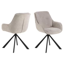 Carrie dining chair with armrest