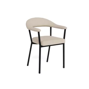 Krzesło tapicerowane CORDA beżowe