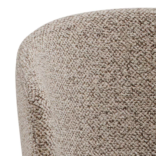 Hoker tapicerowany ZANO beżowy - beżowa noga - Zdjęcie 6