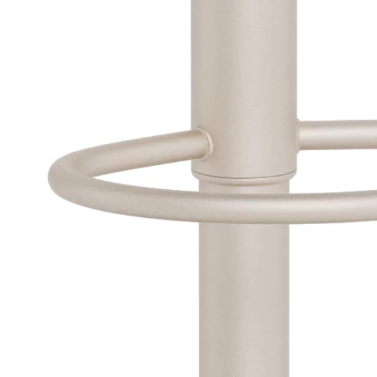 Hoker tapicerowany ZANO beżowy - beżowa noga - Zdjęcie 8