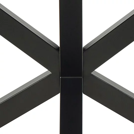 Stół prostokątny RITA 135x80 brązowy - Zdjęcie 5