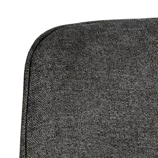 Krzesło tapicerowane MYKONOS ciemnoszare - Zdjęcie 6
