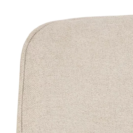 Krzesło tapicerowane MYKONOS beżowe - Zdjęcie 6