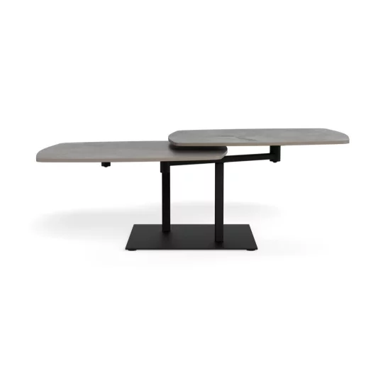 Stolik kawowy JUNO czarny/szary - Zdjęcie 3