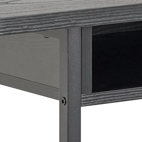 Konsola MIDLETON 140x40 czarna - Zdjęcie 5